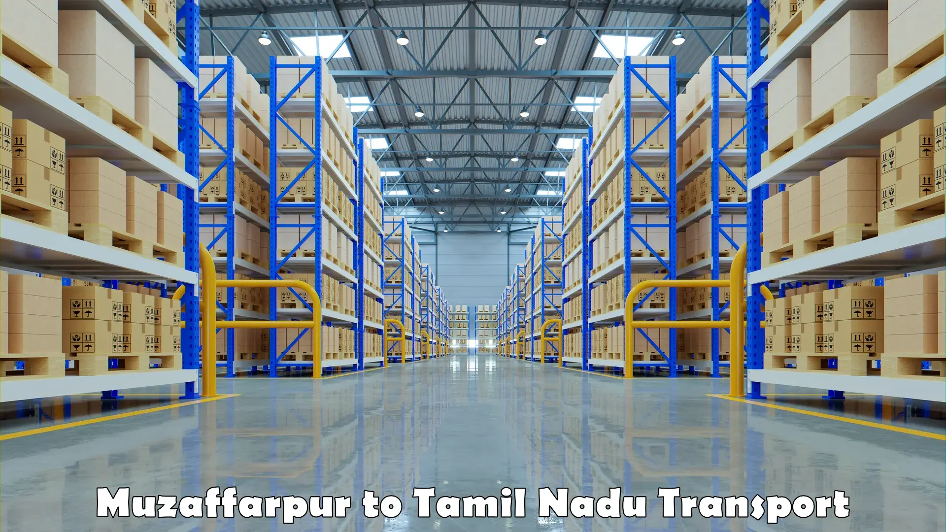 Road transport services in Muzaffarpur to Tuticorin