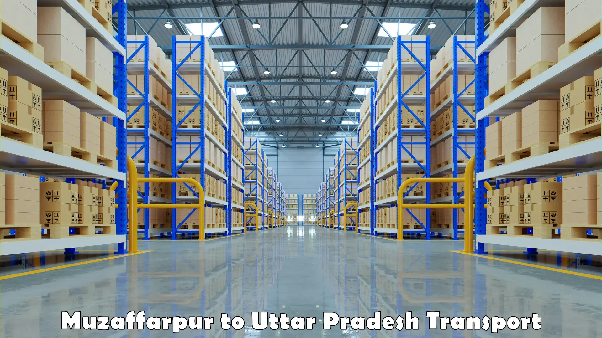 All India transport service in Muzaffarpur to Uttar Pradesh