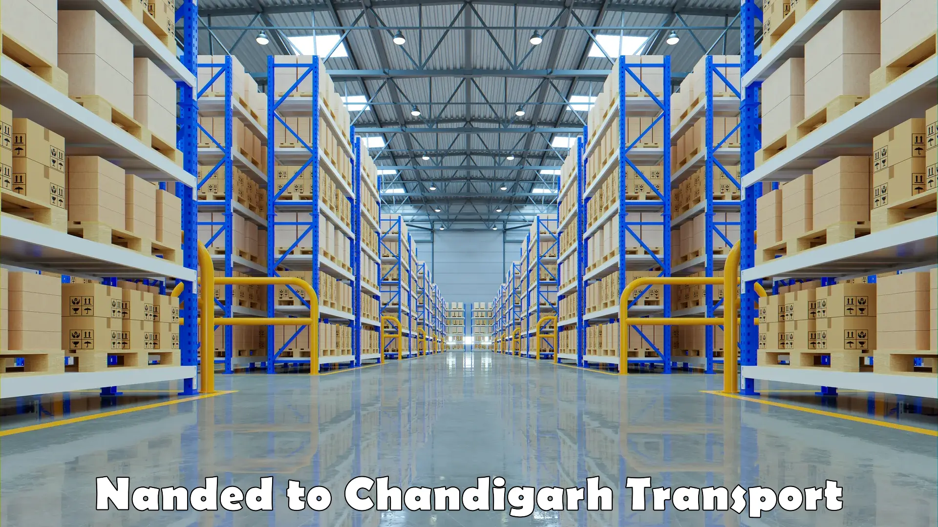 Domestic goods transportation services in Nanded to Chandigarh