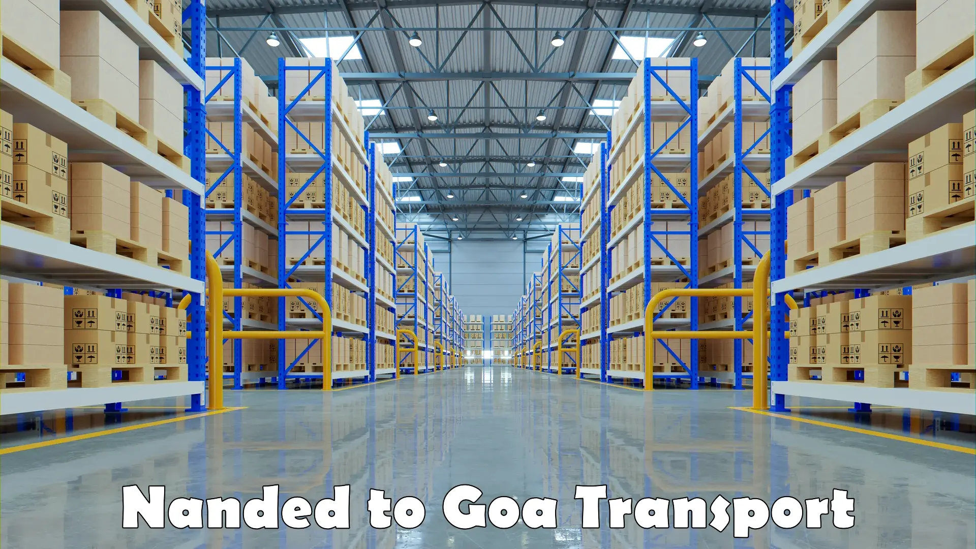 Commercial transport service in Nanded to Ponda