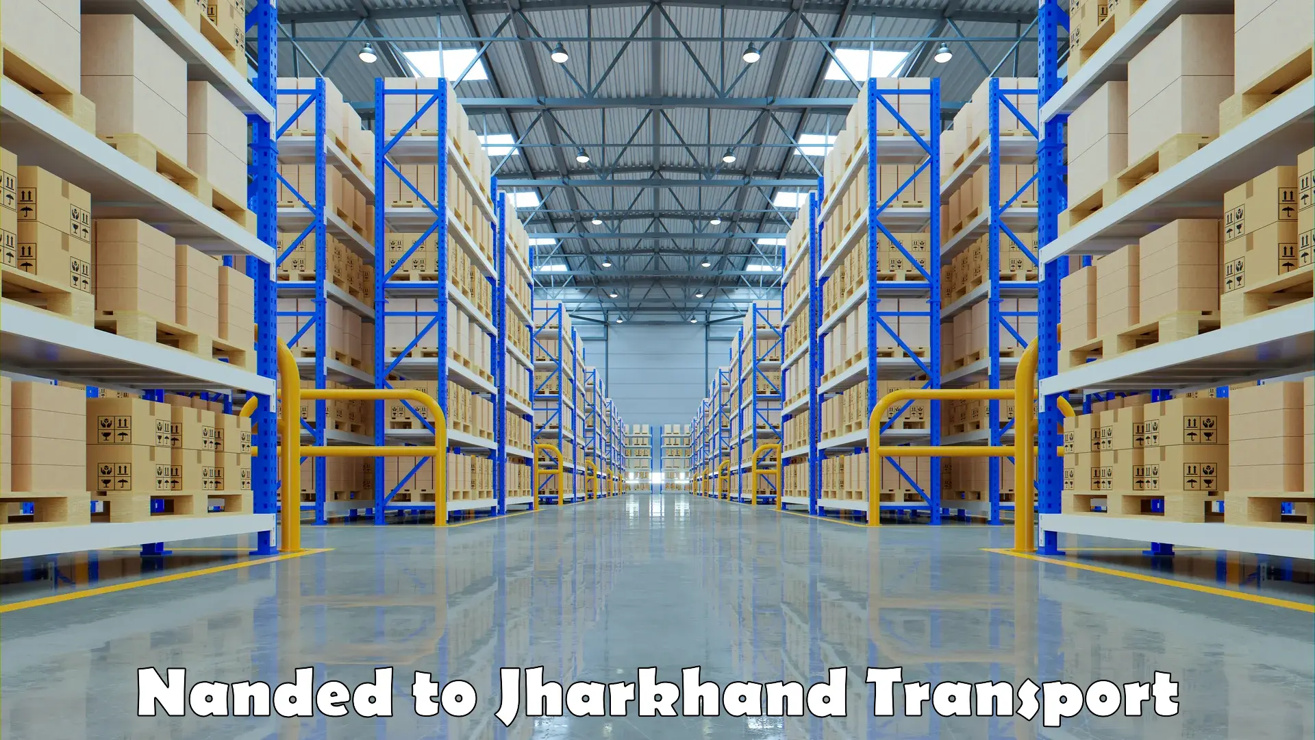 Road transport online services in Nanded to Dhalbhumgarh