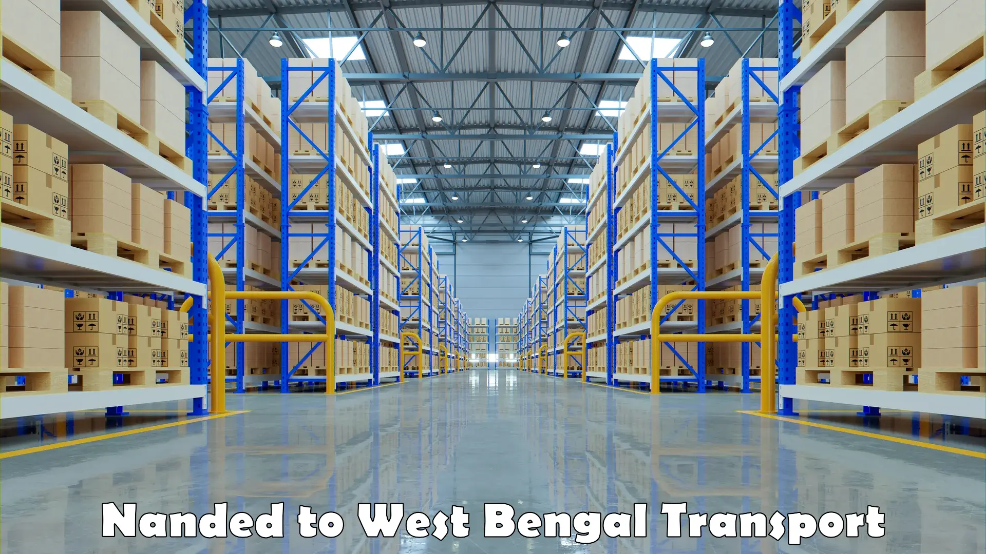 Domestic transport services in Nanded to West Bengal