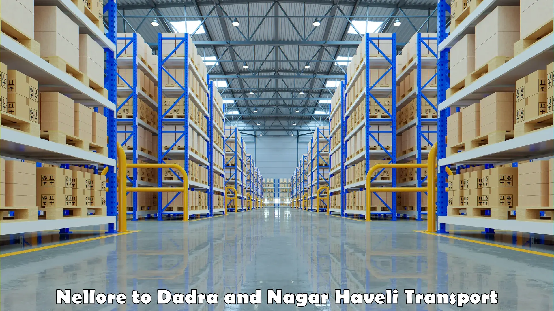 Air cargo transport services Nellore to Dadra and Nagar Haveli
