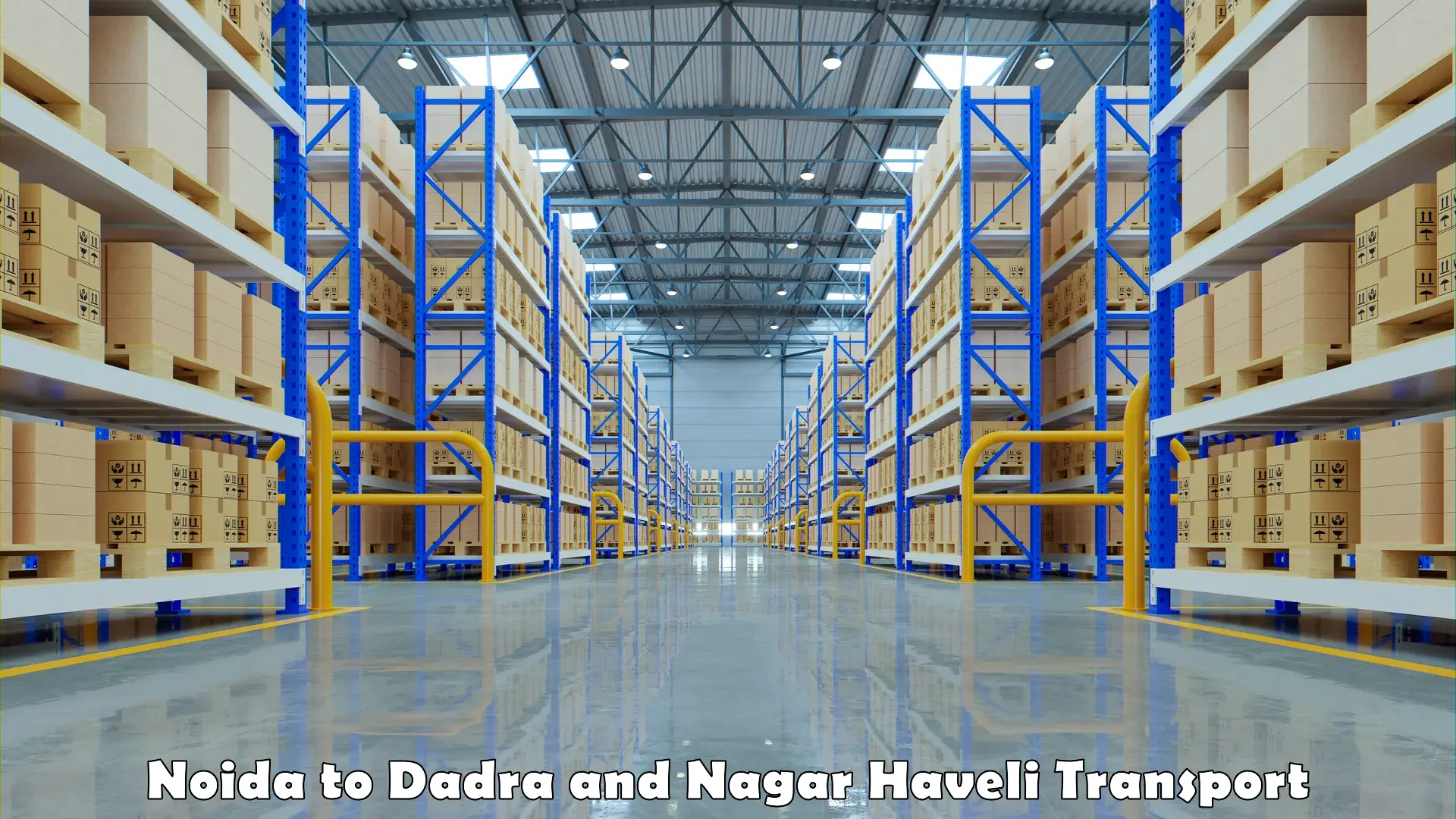 Material transport services Noida to Dadra and Nagar Haveli