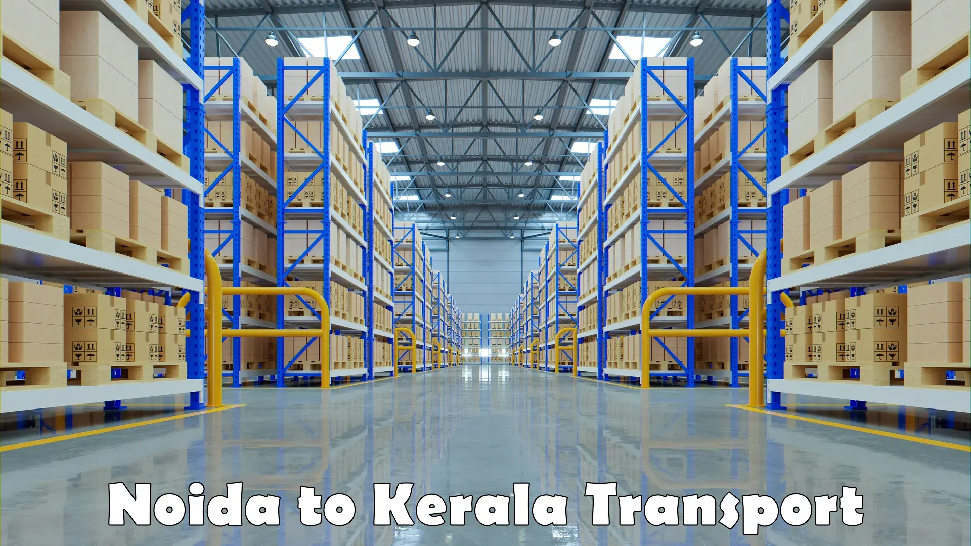 Land transport services Noida to Mahatma Gandhi University Kottayam