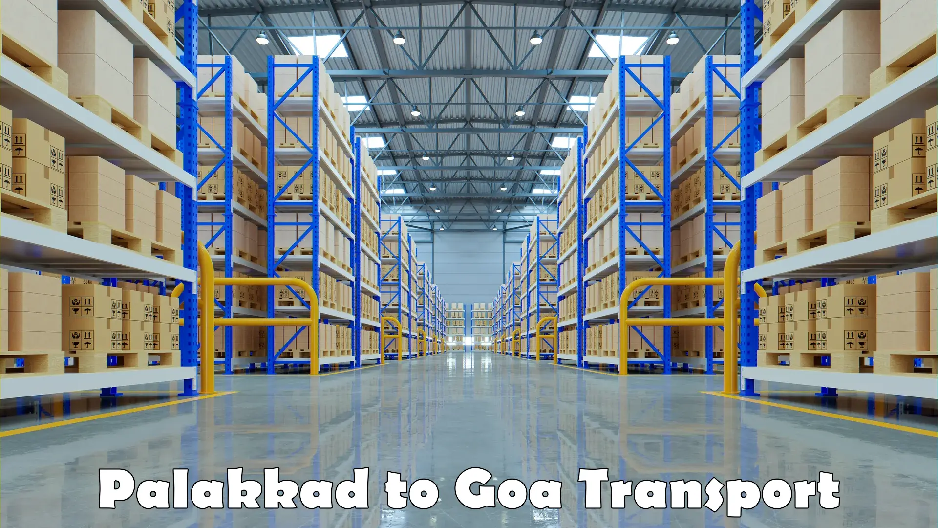 Intercity goods transport Palakkad to Bardez