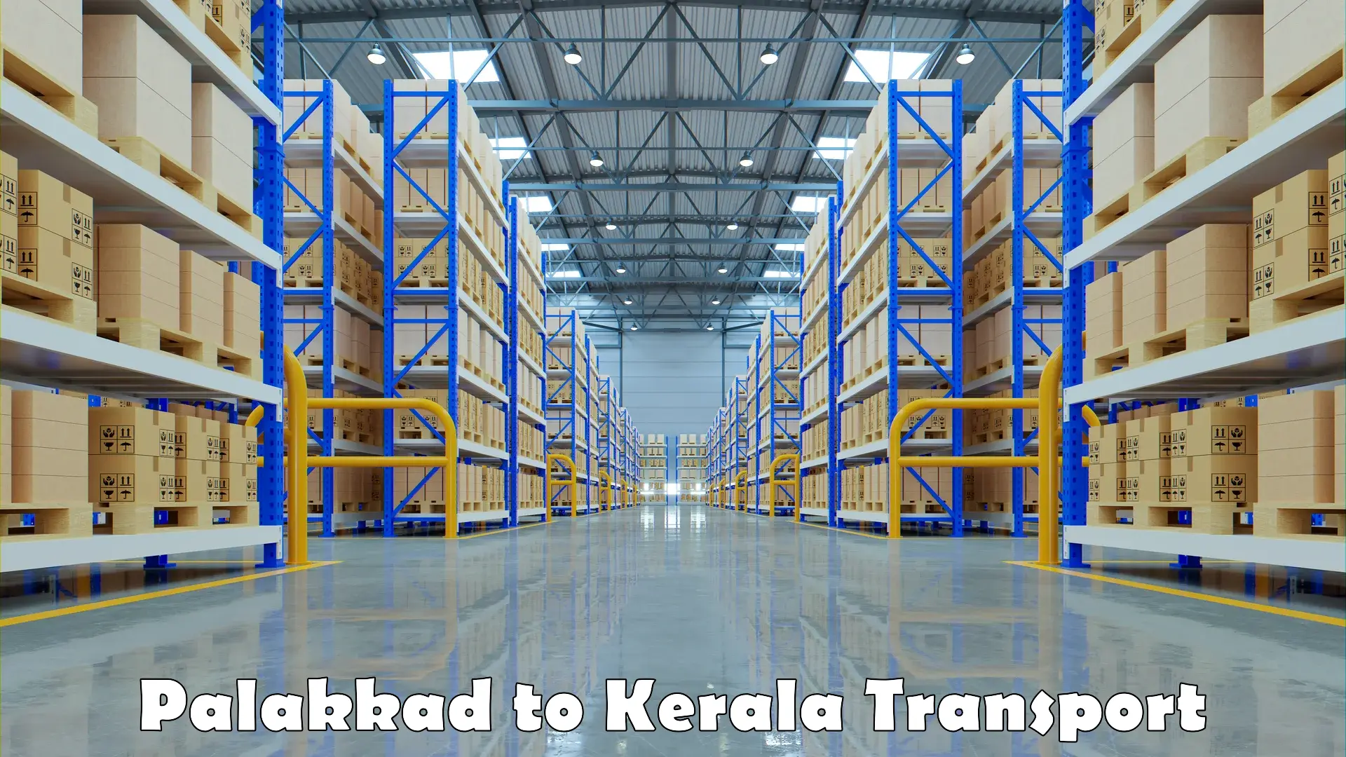 Domestic goods transportation services Palakkad to Cherpulassery