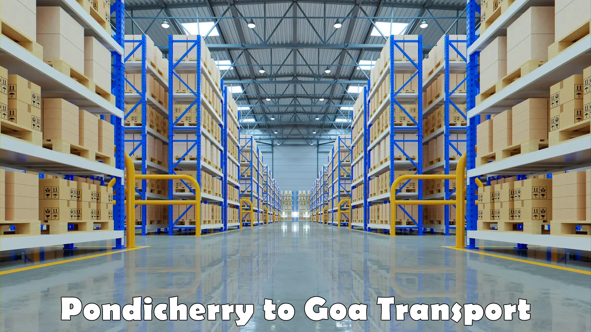 Container transport service Pondicherry to Vasco da Gama