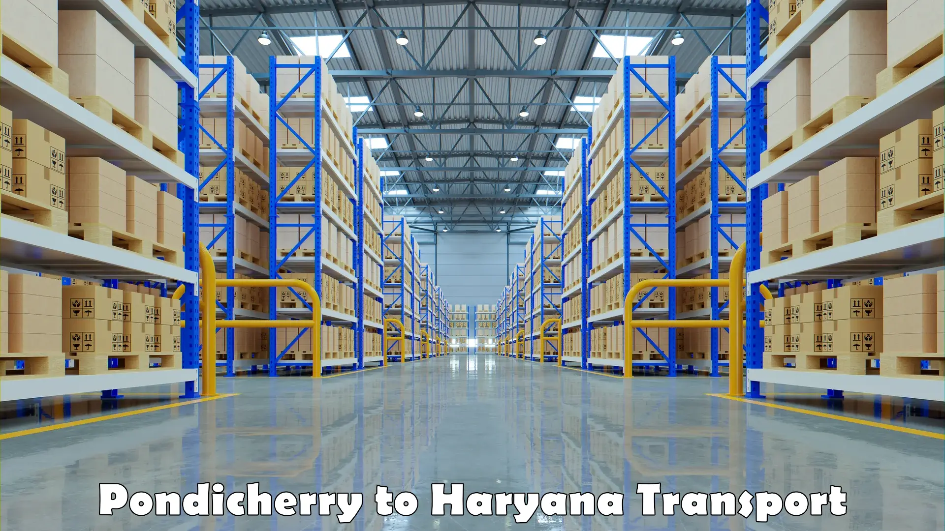 India truck logistics services Pondicherry to Chirya