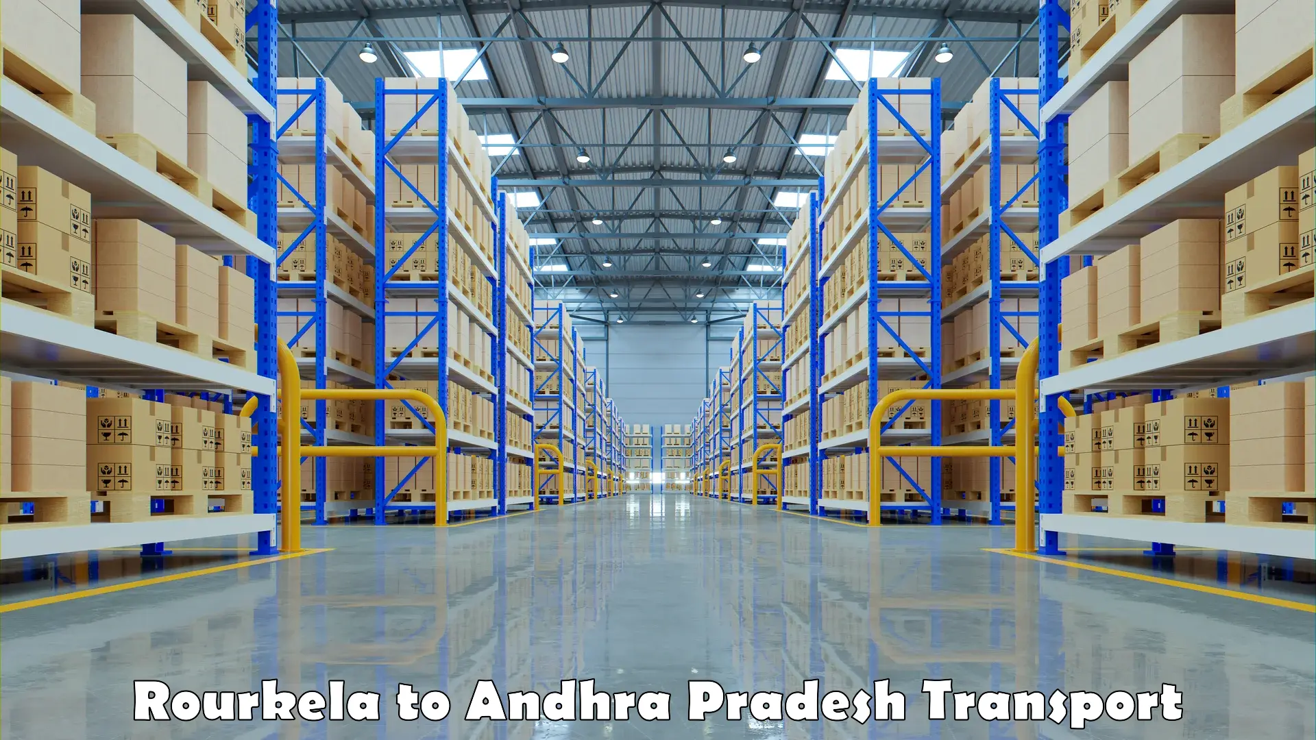 Parcel transport services Rourkela to Andhra Pradesh