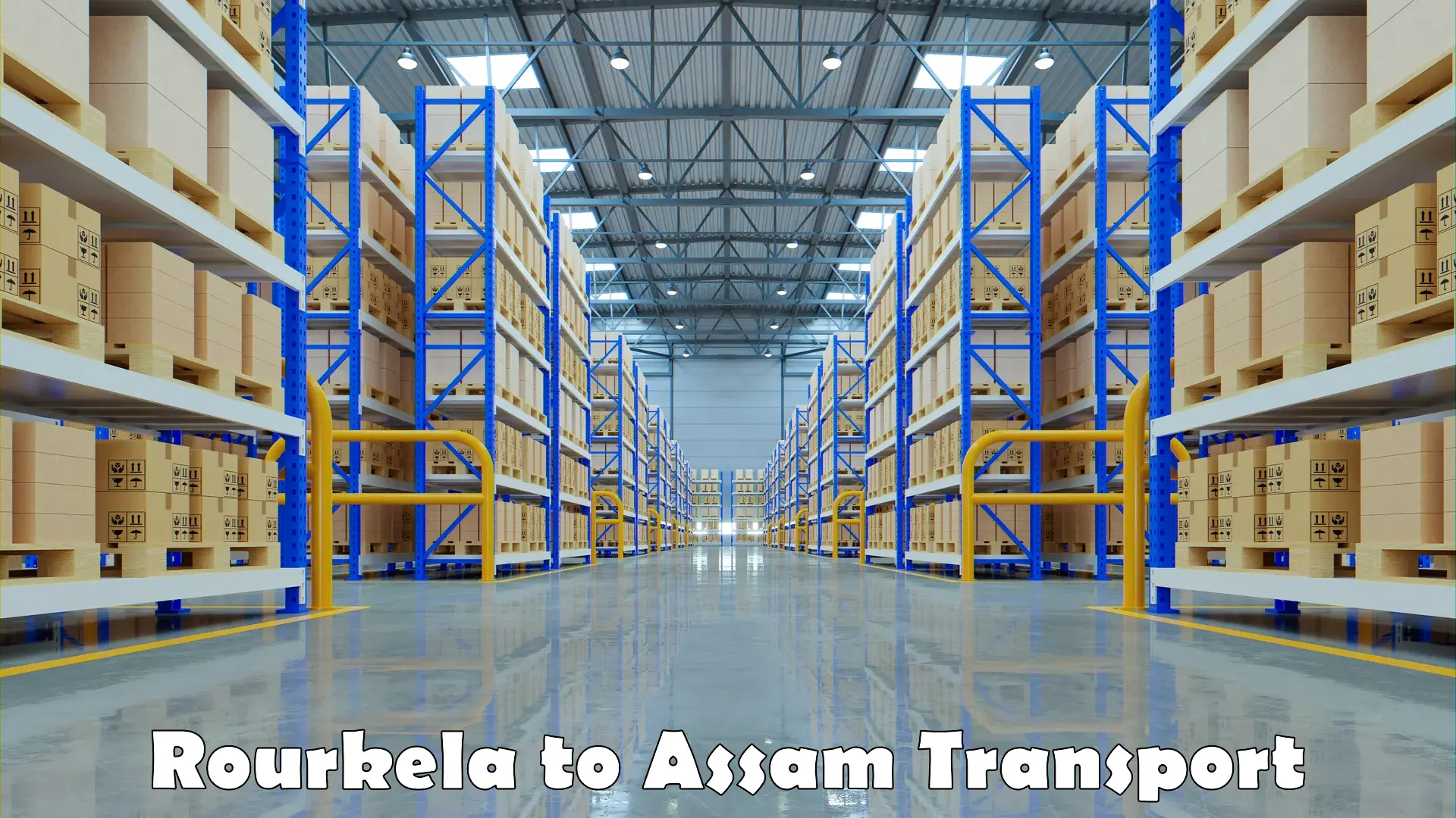 Cargo transport services Rourkela to Assam