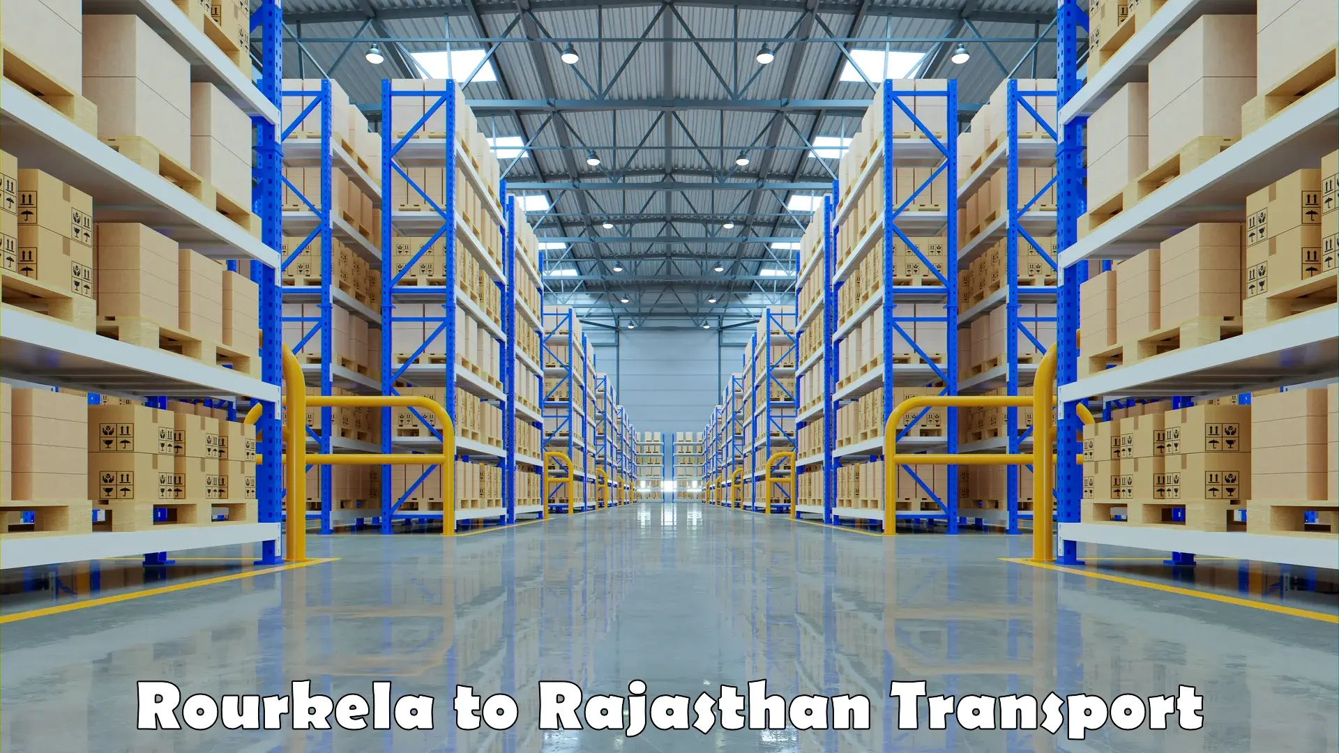 Parcel transport services Rourkela to Rajasthan