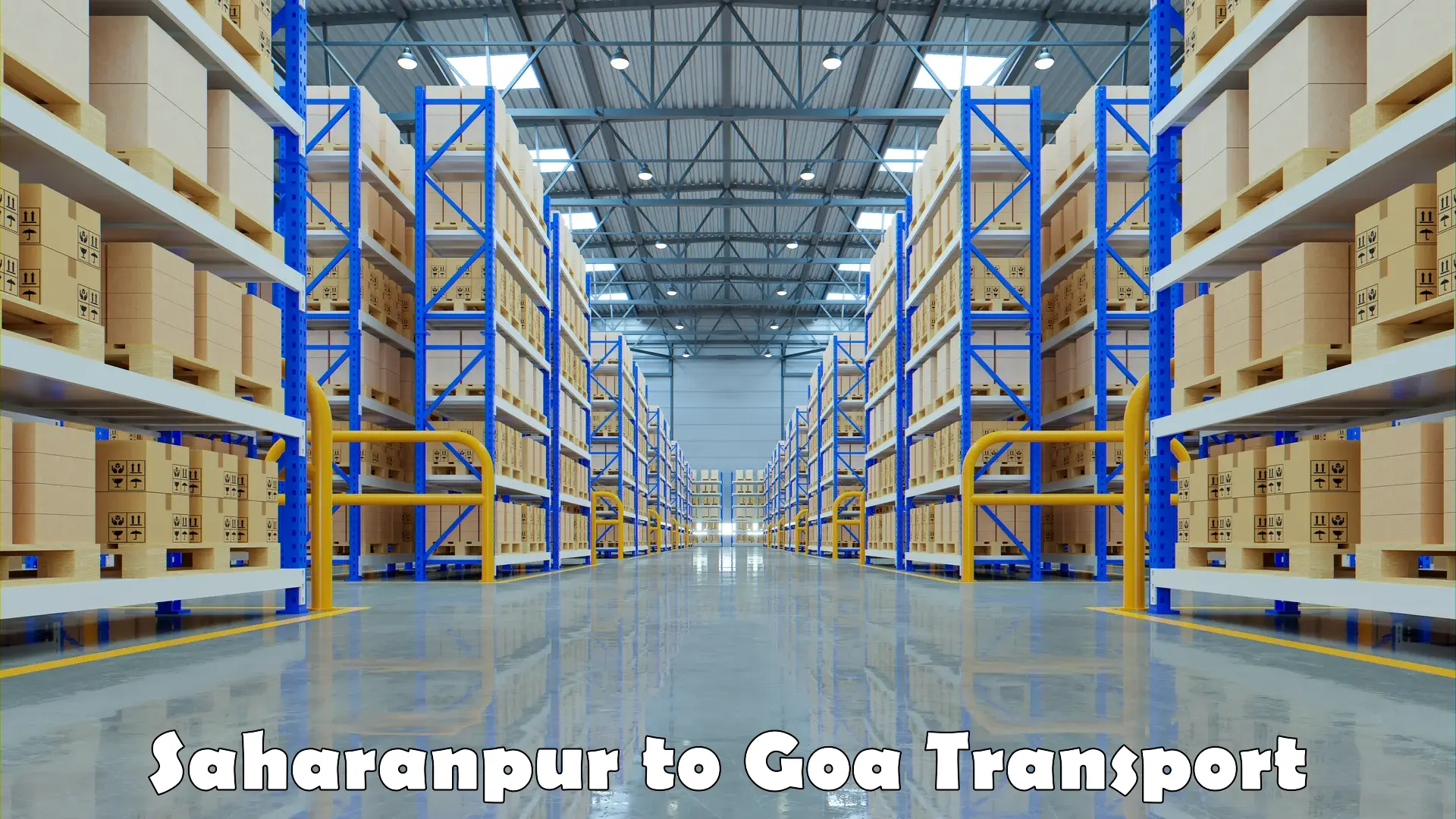 Transport in sharing Saharanpur to Goa