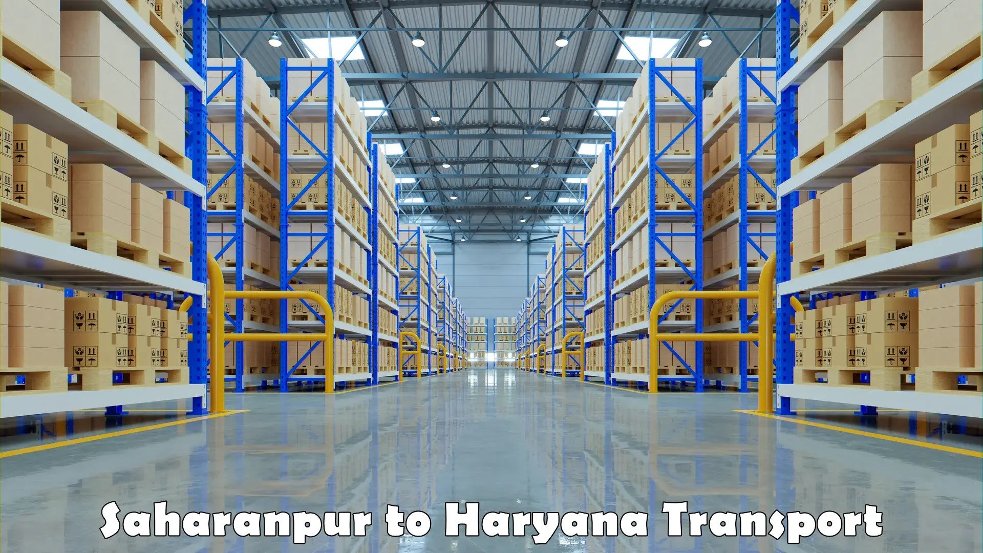 Interstate goods transport Saharanpur to Bilaspur Haryana
