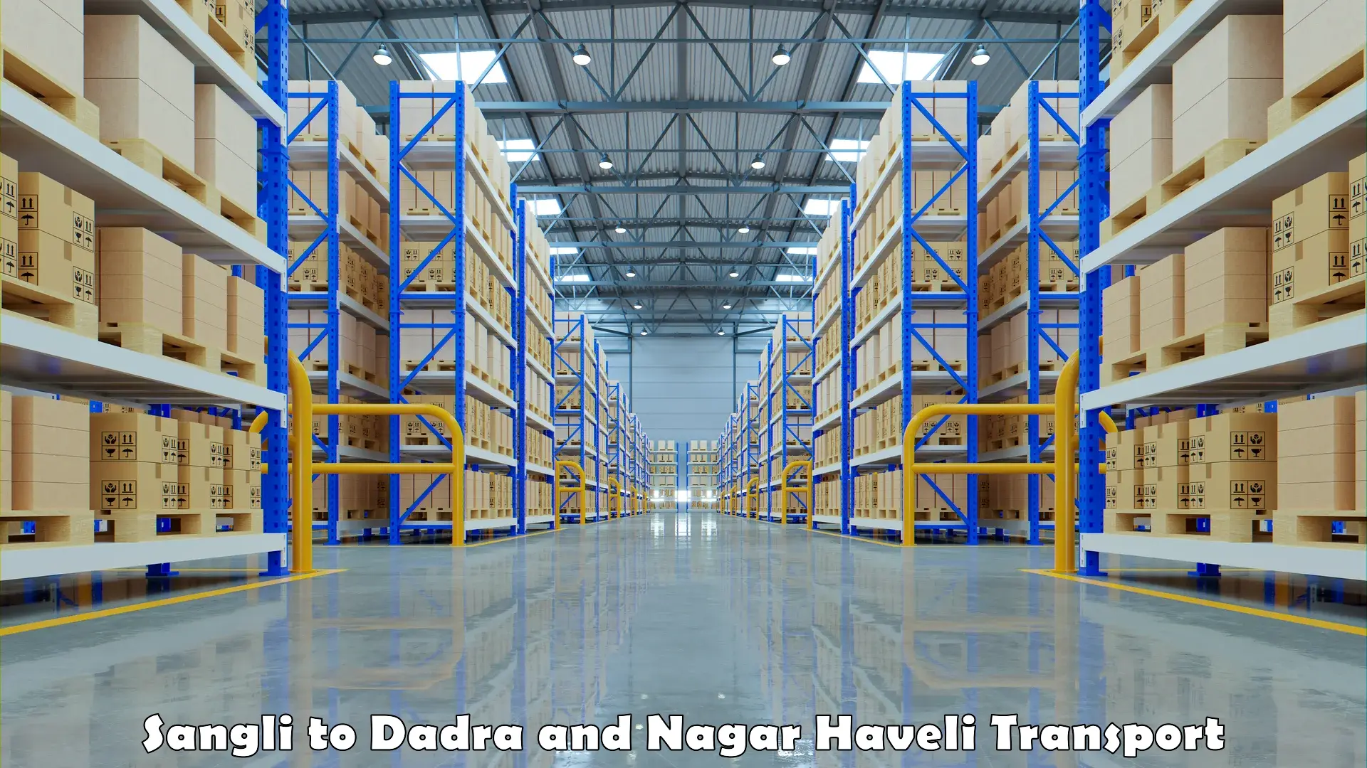 Parcel transport services Sangli to Dadra and Nagar Haveli