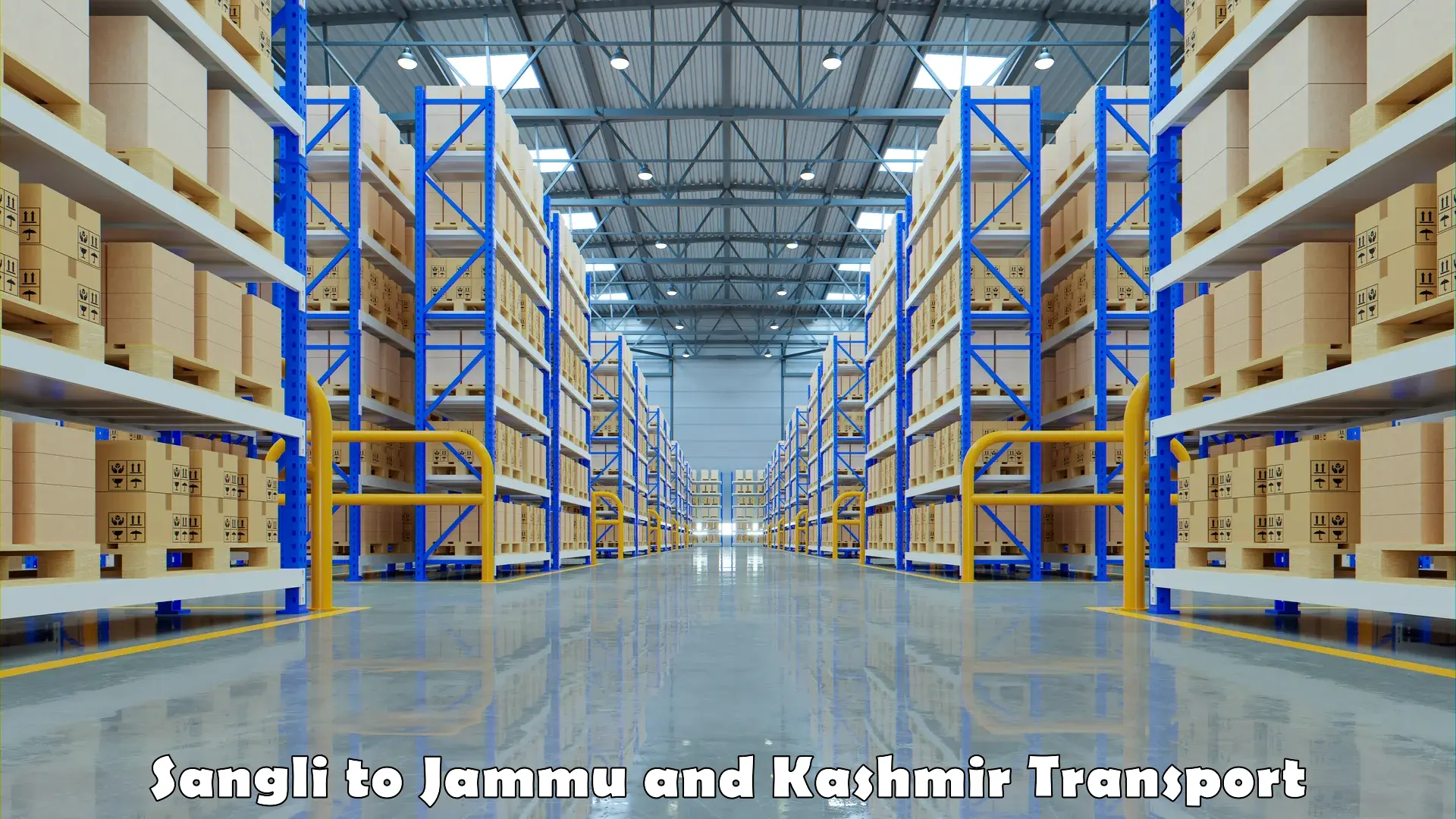 Shipping services Sangli to Kishtwar