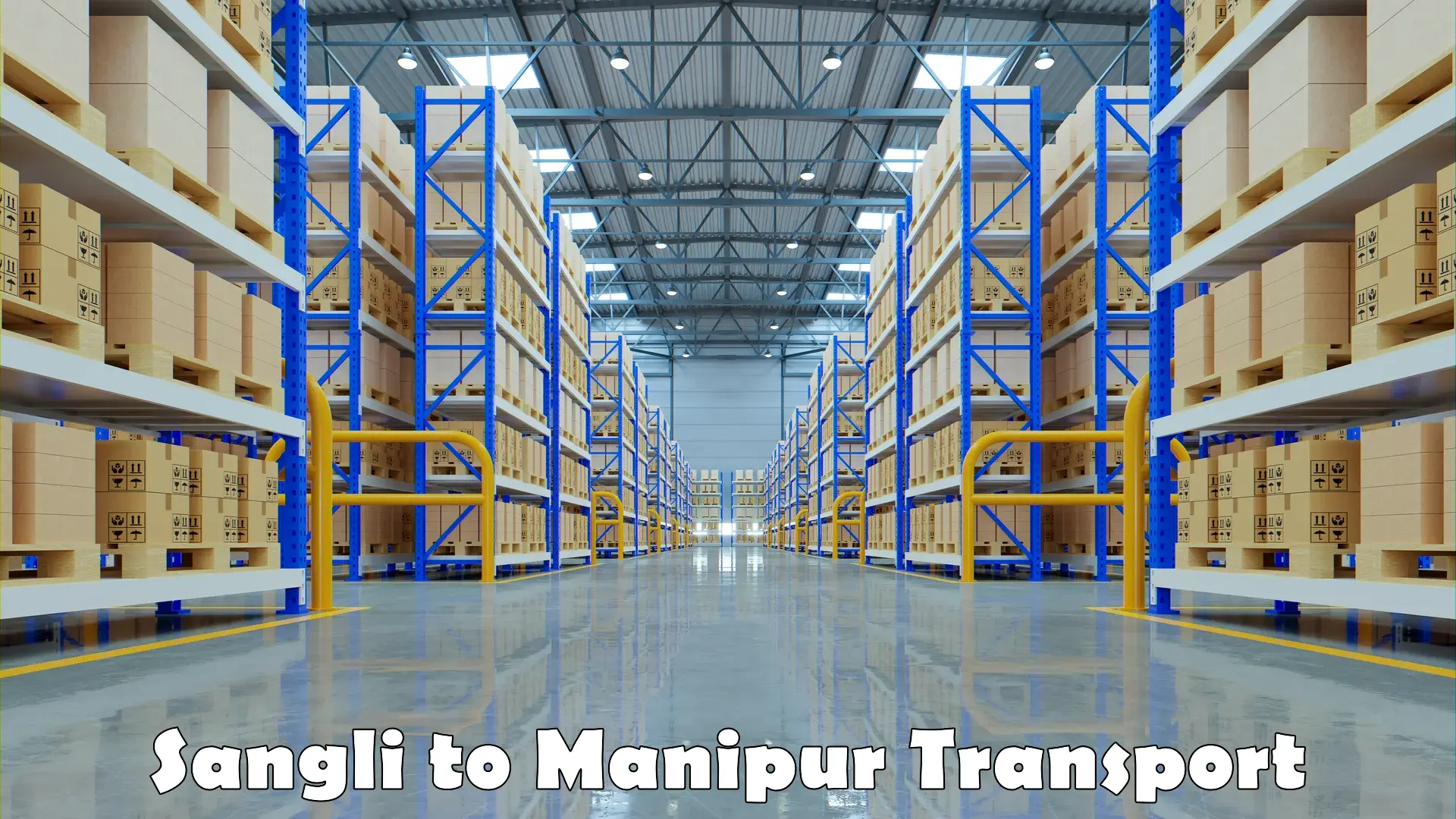 Lorry transport service Sangli to Manipur