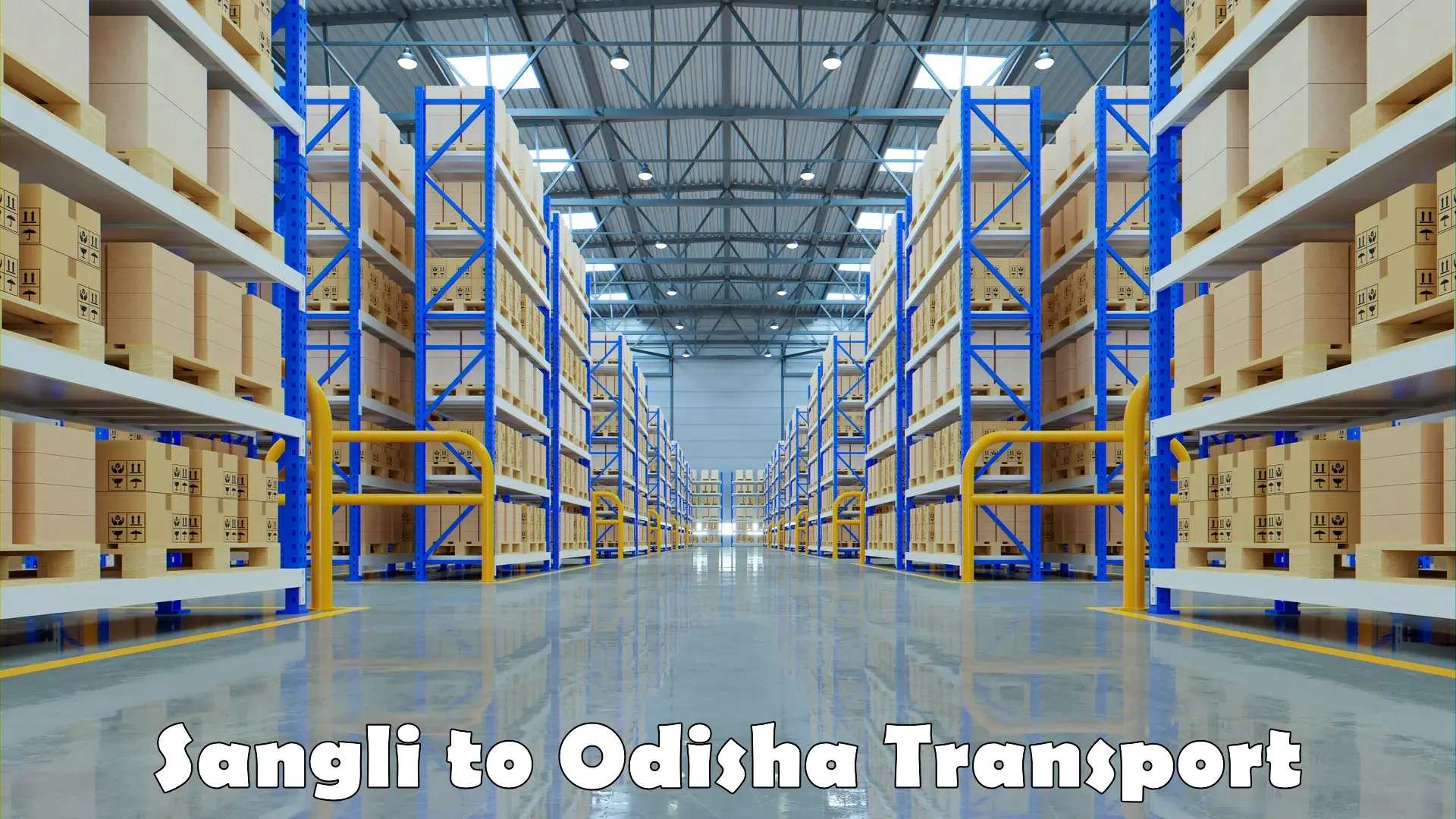 Bike shipping service Sangli to Odisha