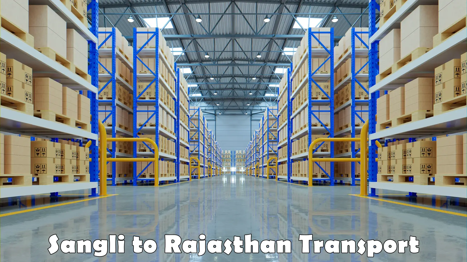 Transportation solution services Sangli to Rajasthan