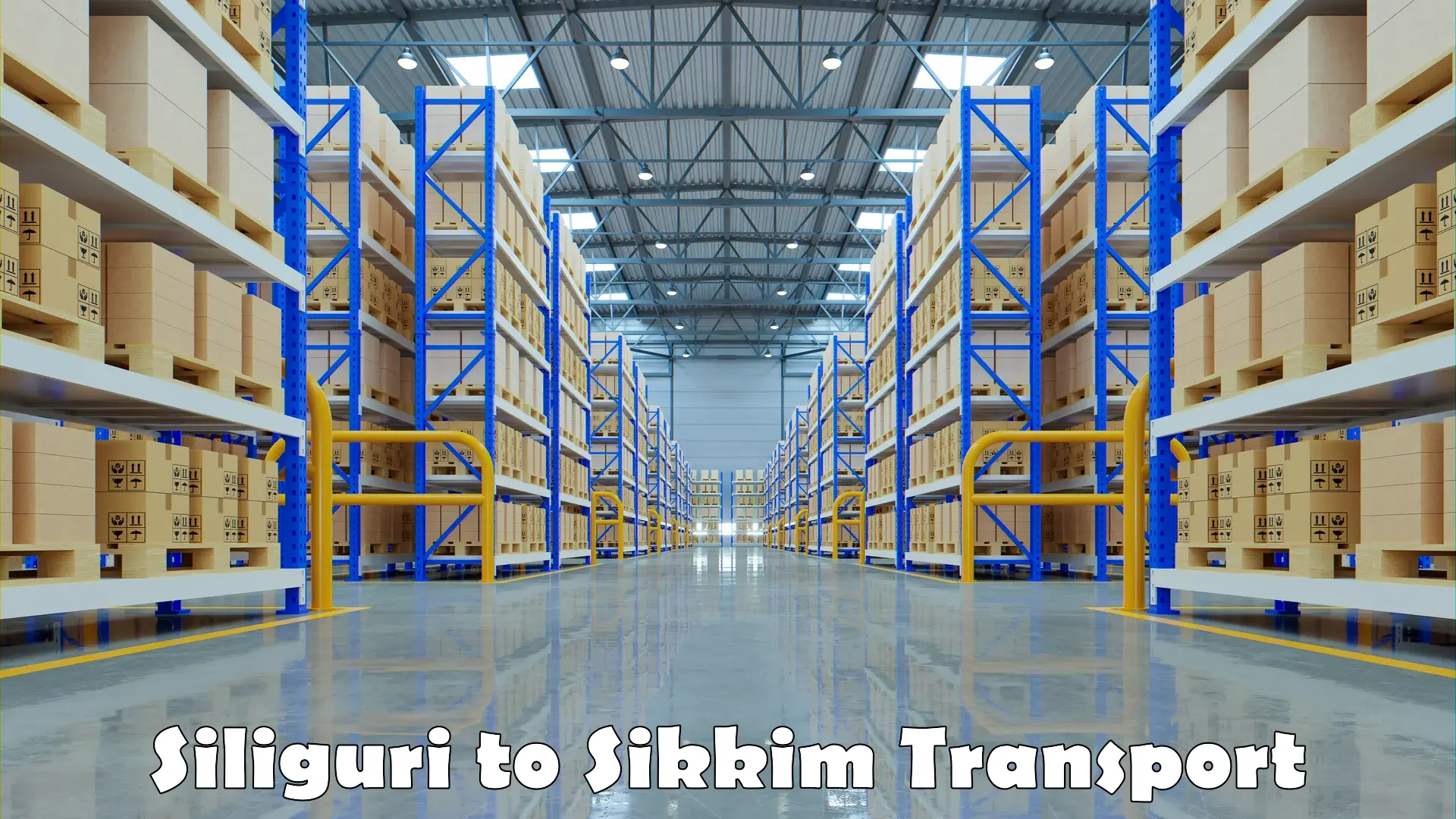 Material transport services Siliguri to West Sikkim
