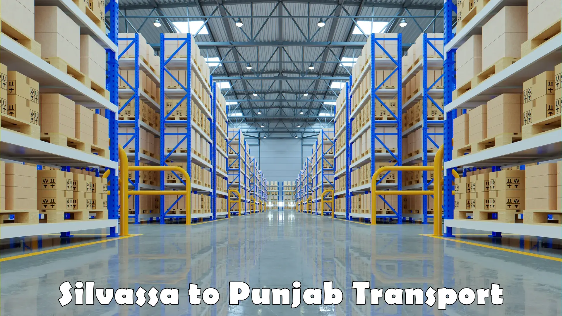Online transport booking Silvassa to Punjab