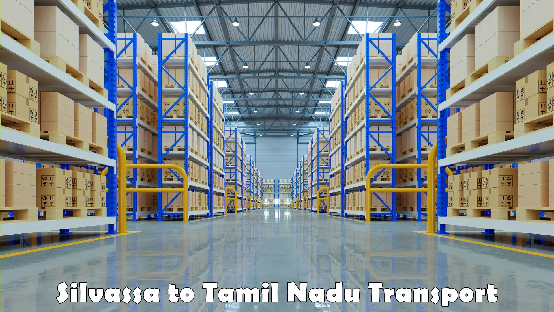 Intercity transport Silvassa to Tamil Nadu