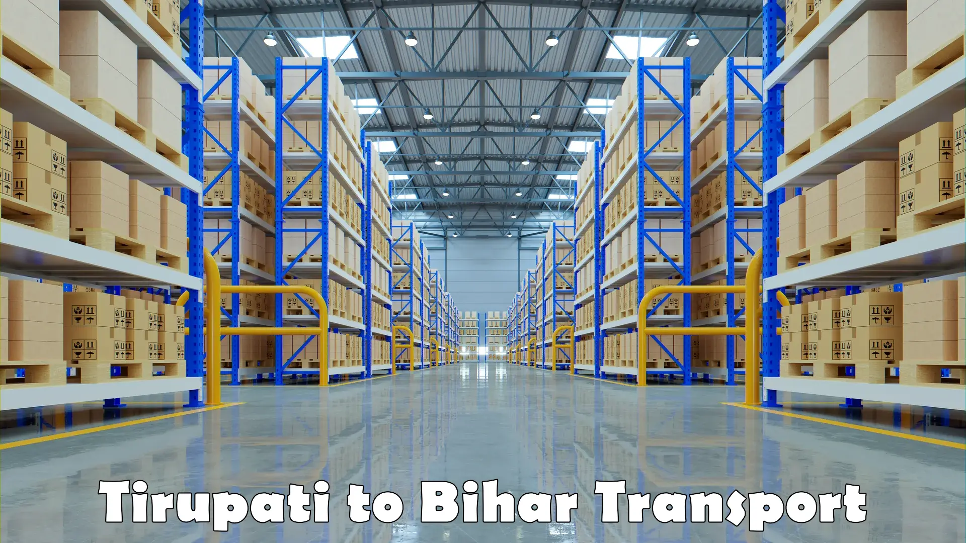 Scooty parcel in Tirupati to Bihar
