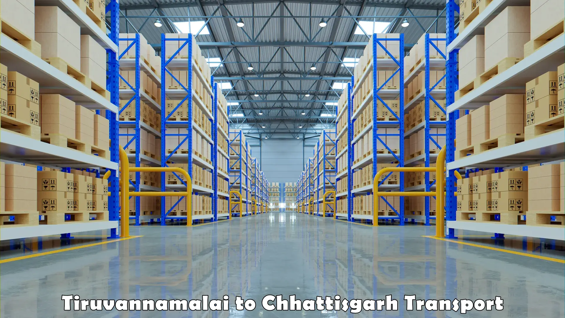 Air cargo transport services Tiruvannamalai to Patna Chhattisgarh