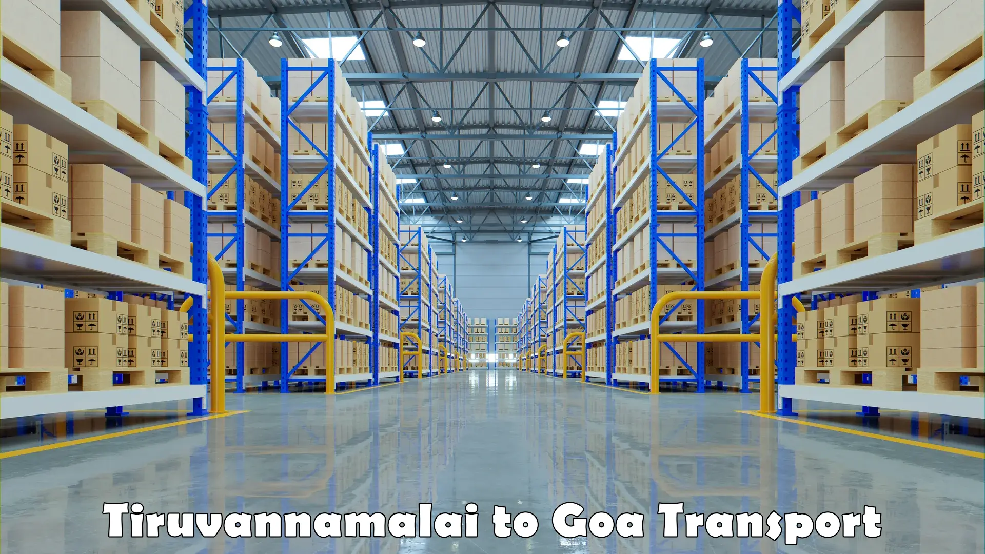 Material transport services Tiruvannamalai to IIT Goa