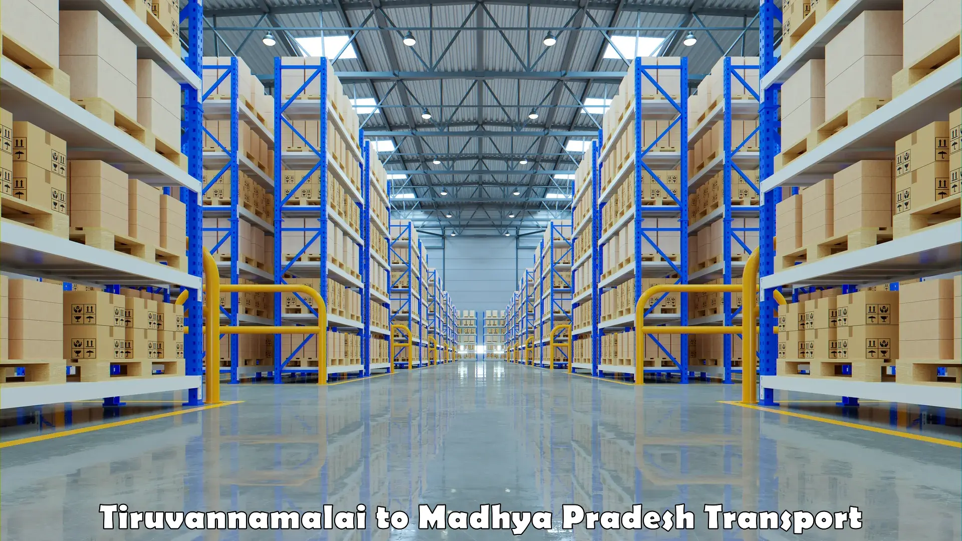 Inland transportation services Tiruvannamalai to Madhya Pradesh