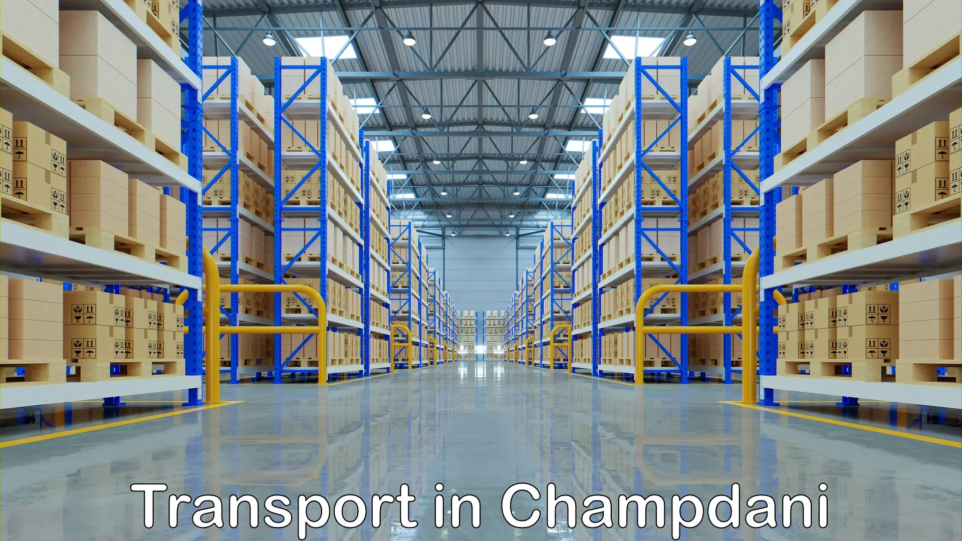 Air freight transport services in Champdani