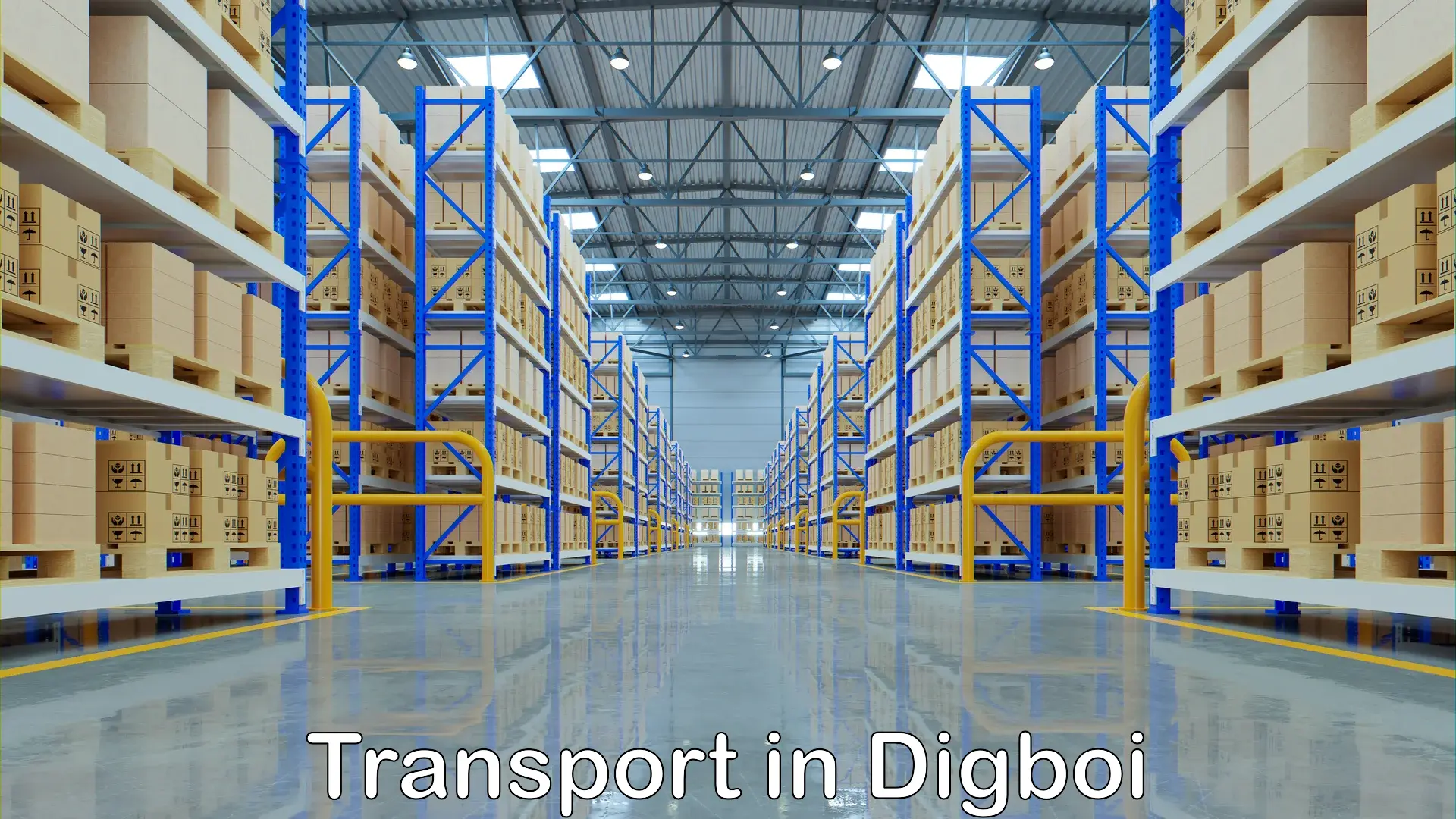 Air freight transport services in Digboi