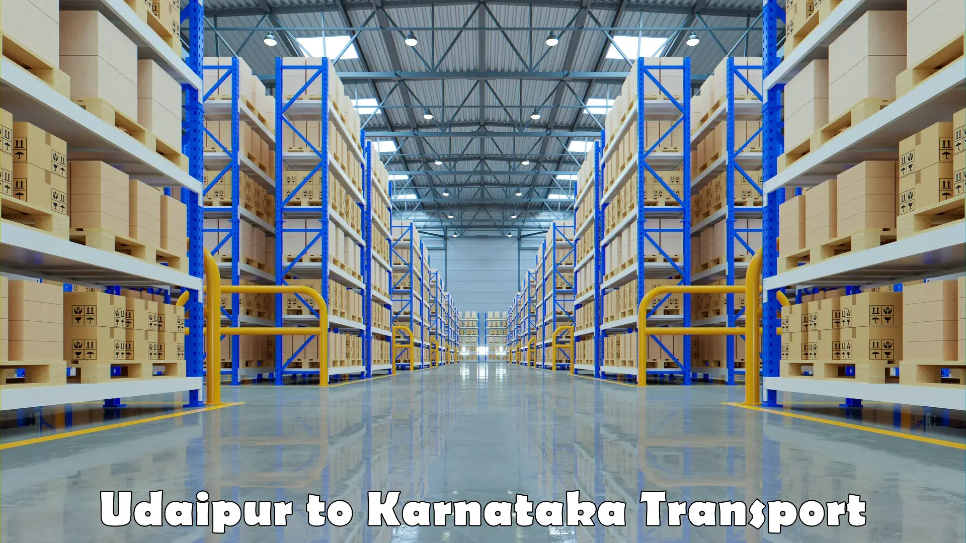 Truck transport companies in India Udaipur to Krishnarajanagara