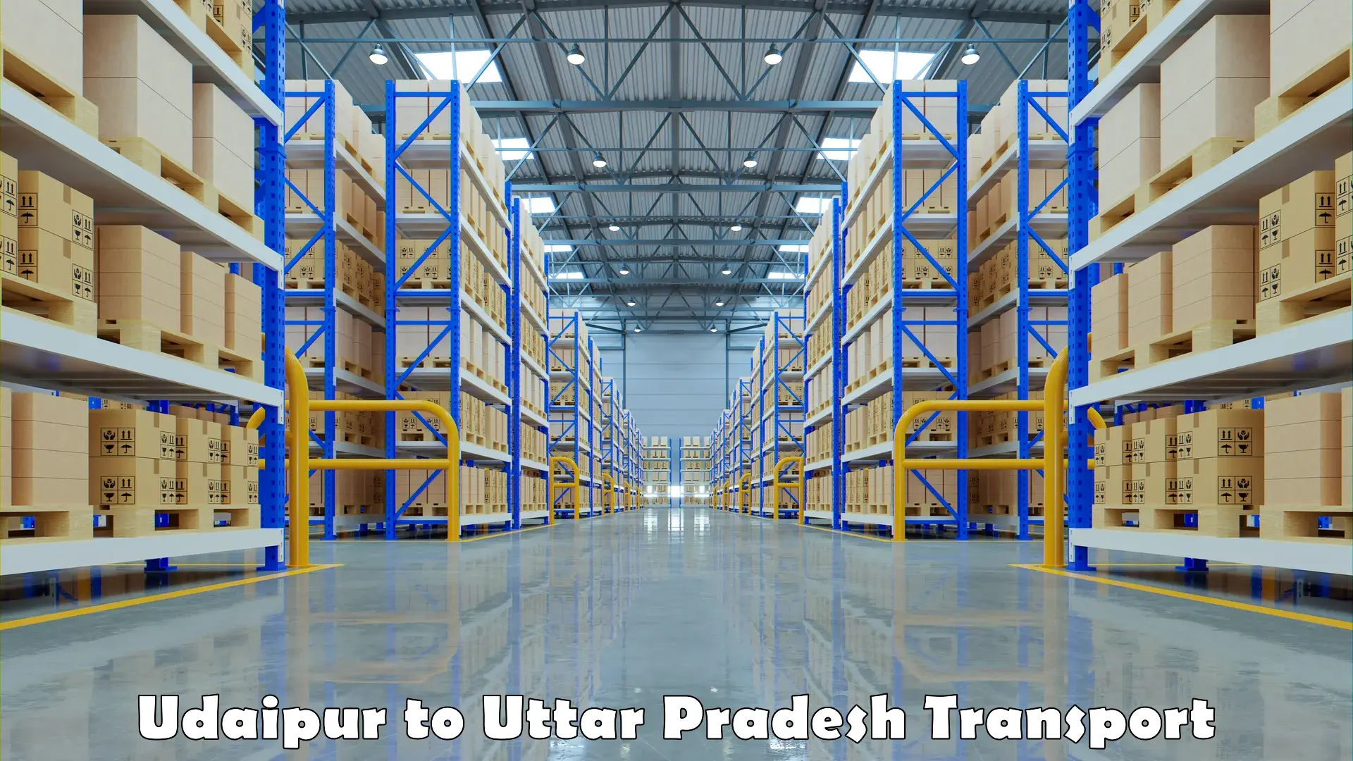 Daily transport service Udaipur to Uttar Pradesh