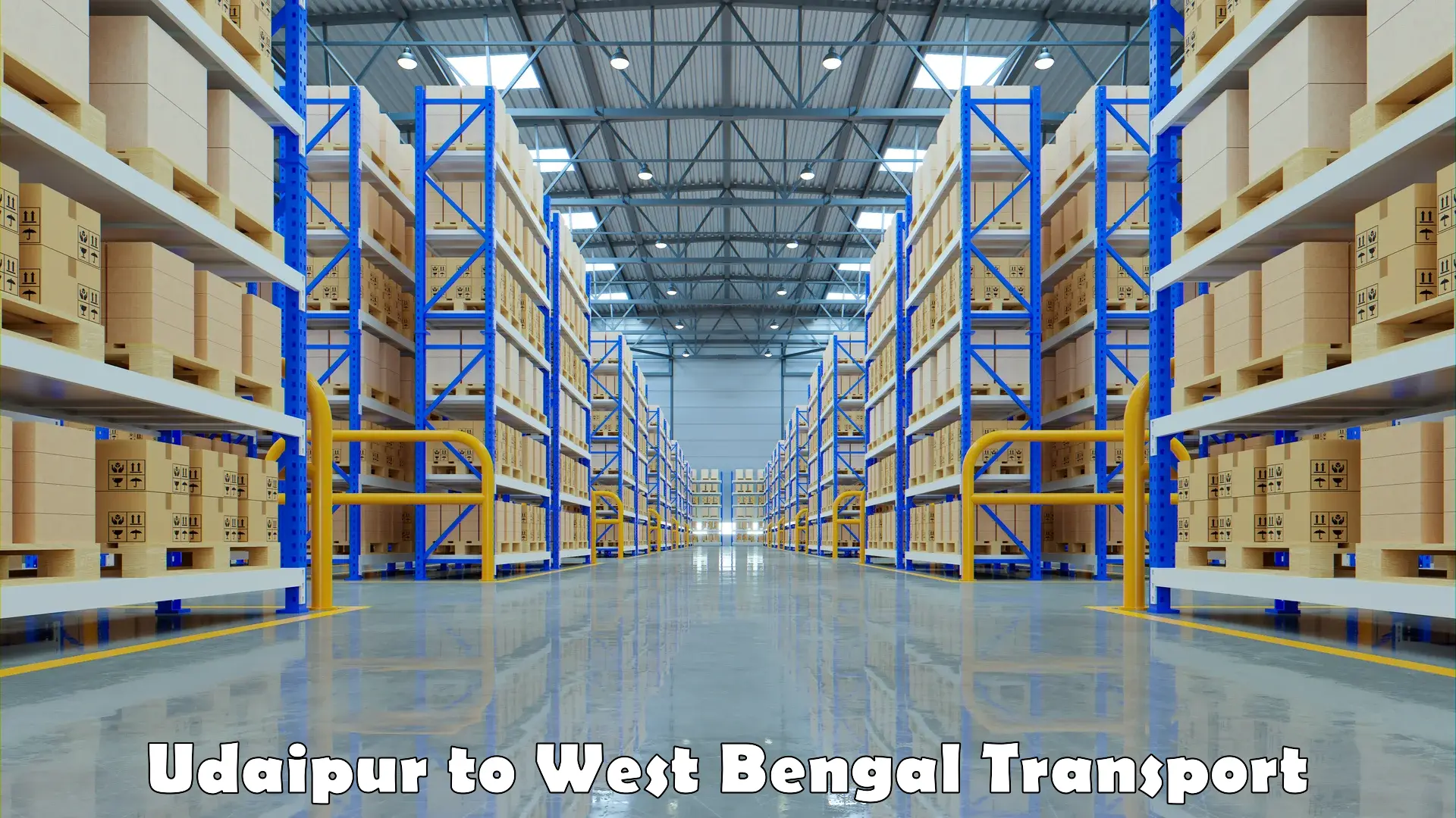 Transportation services Udaipur to West Bengal