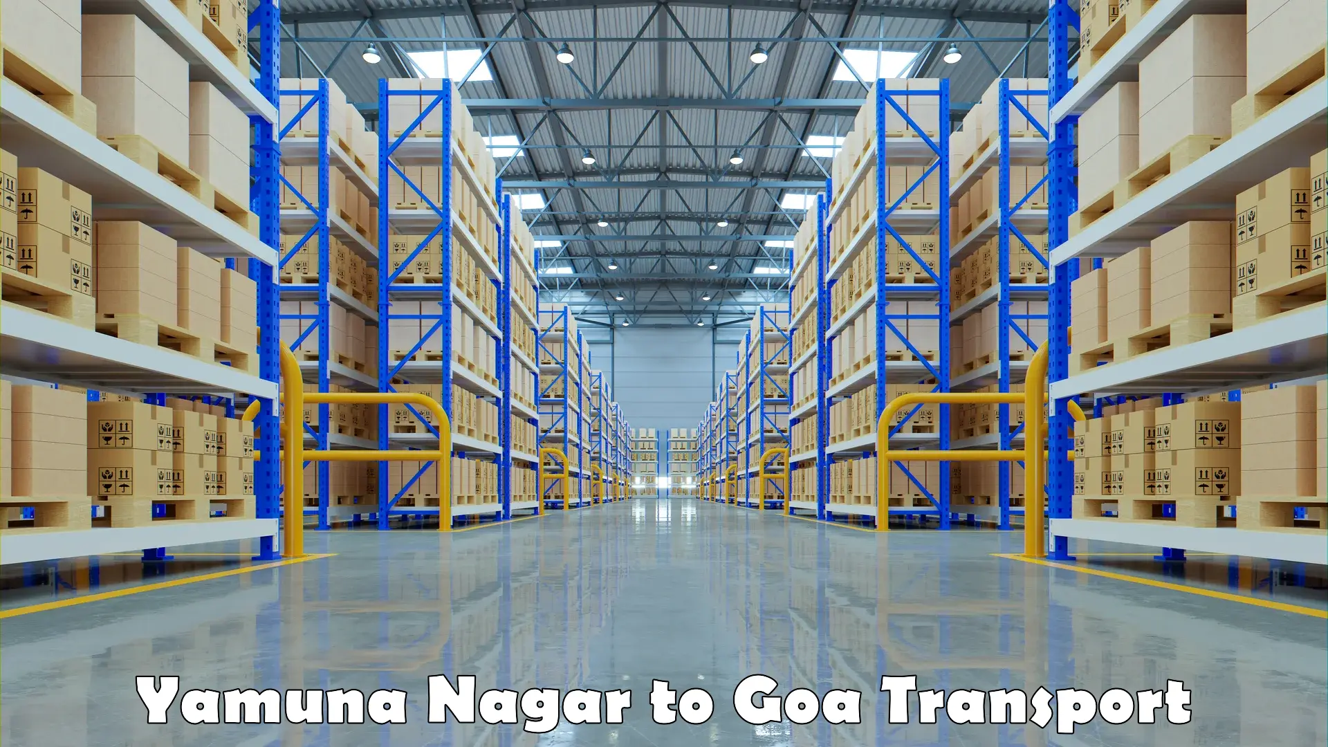 Interstate goods transport Yamuna Nagar to Margao