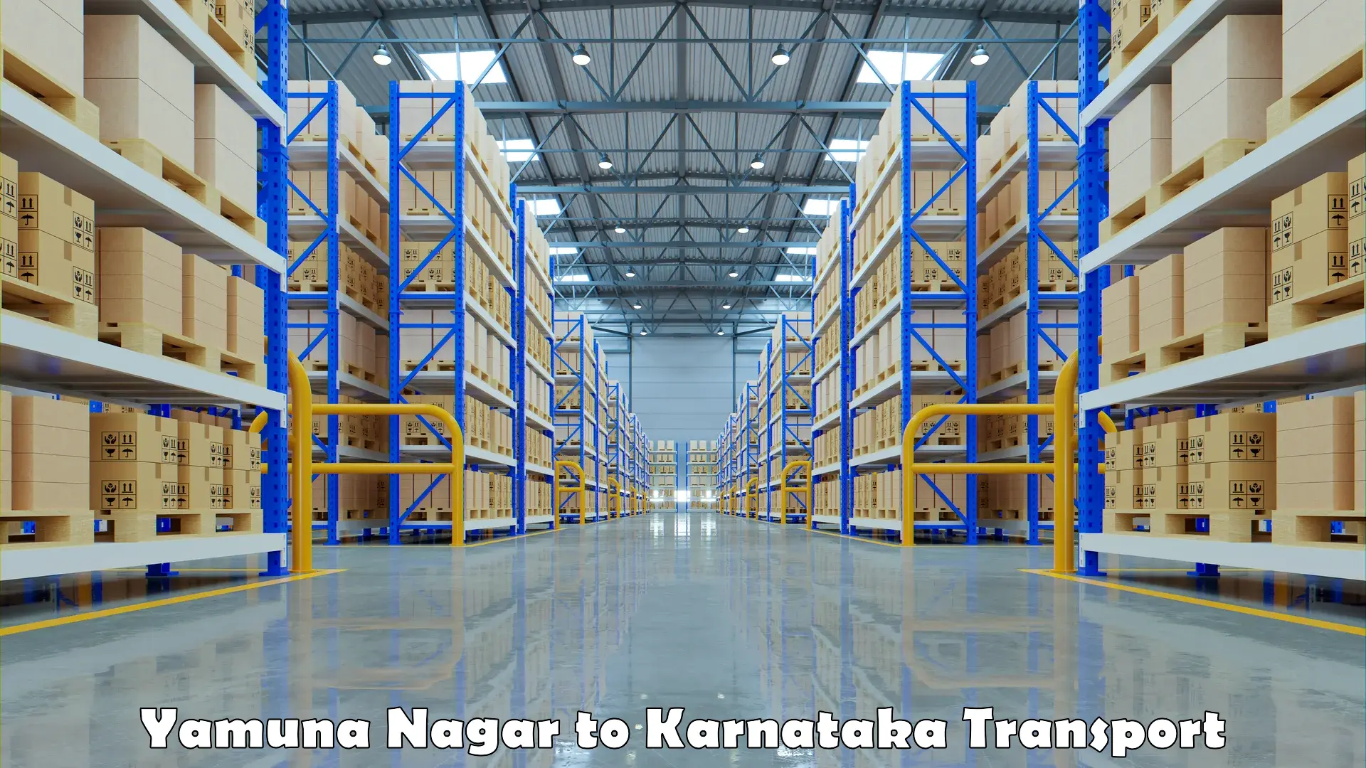 Truck transport companies in India in Yamuna Nagar to Baindur