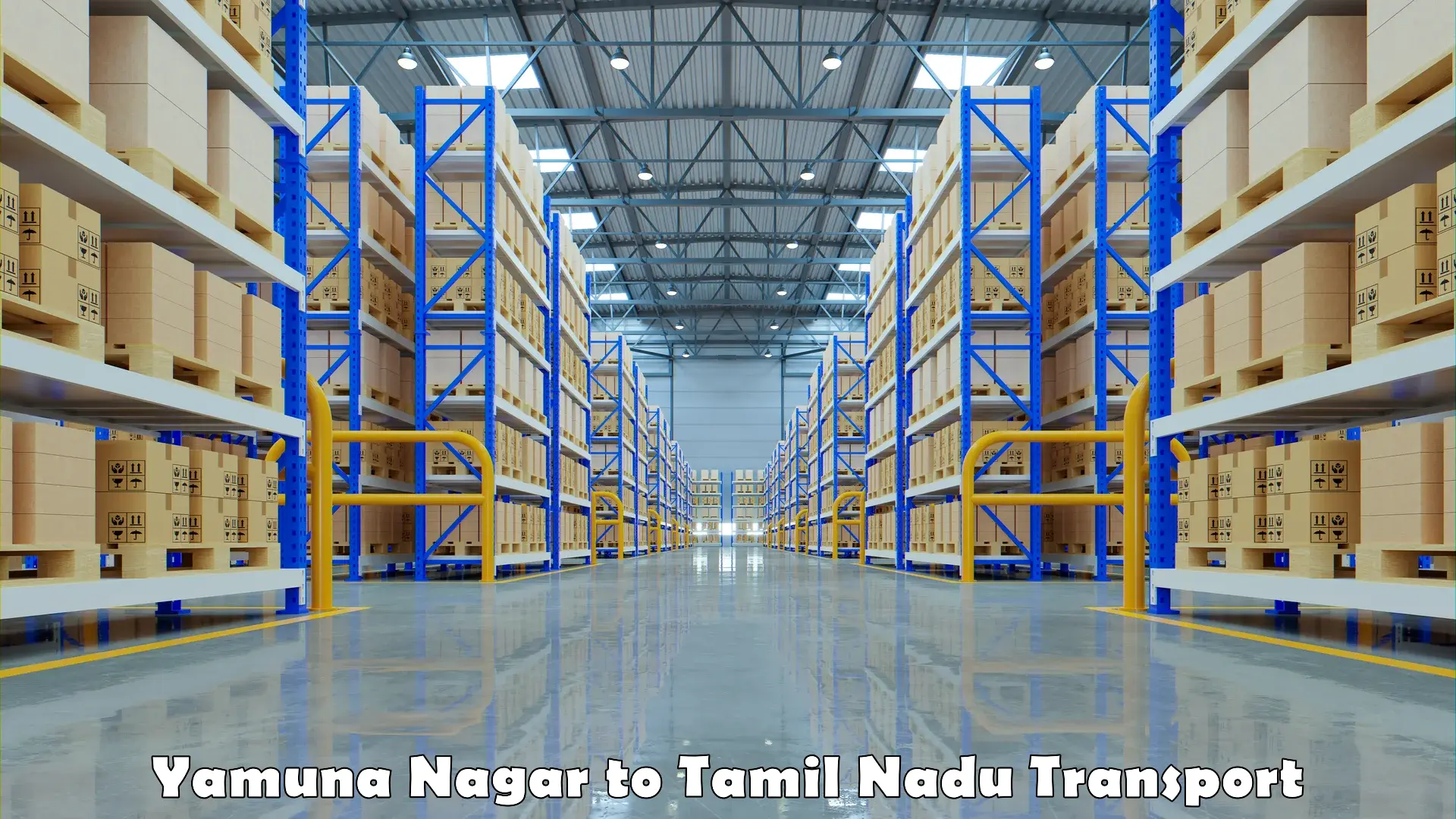 Lorry transport service Yamuna Nagar to Karunya Institute of Technology and Sciences Coimbatore
