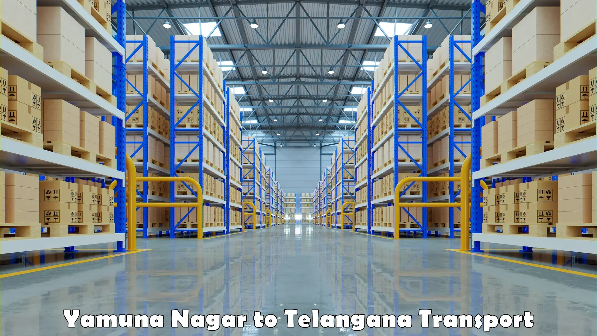 International cargo transportation services Yamuna Nagar to Banswada