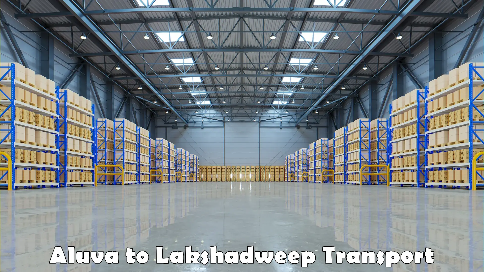 Cargo train transport services Aluva to Lakshadweep