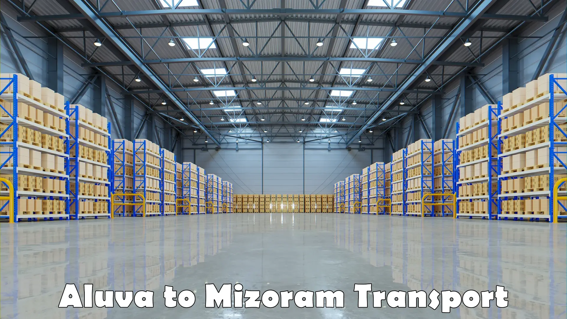 All India transport service Aluva to Mizoram