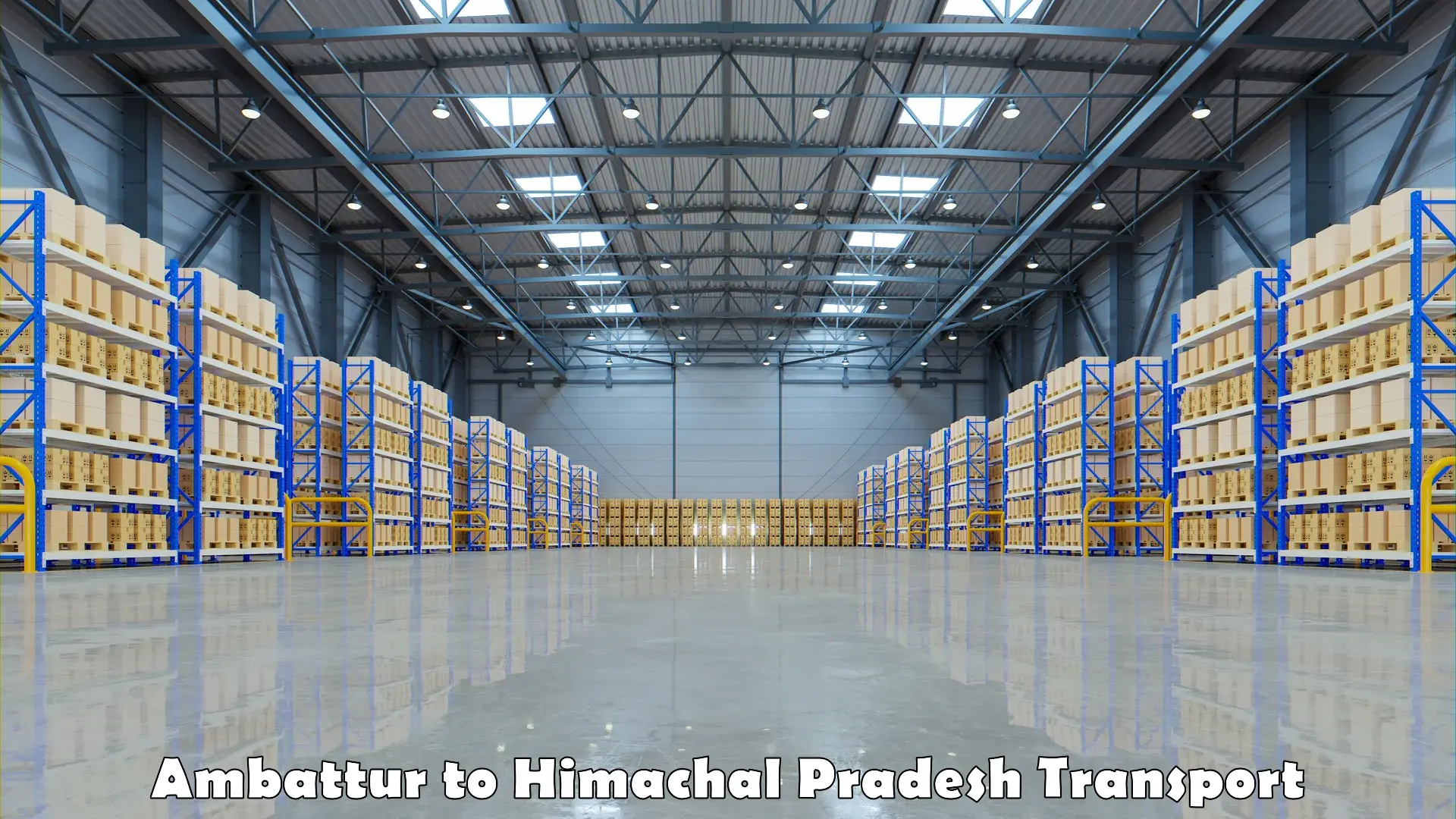 All India transport service Ambattur to Himachal Pradesh