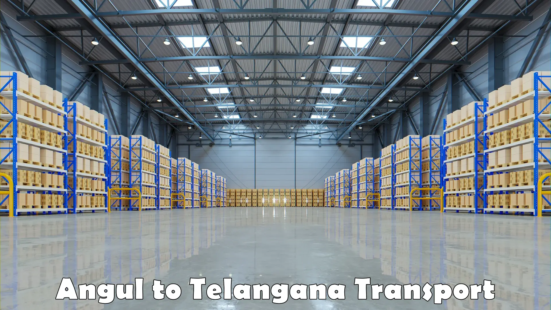 Interstate transport services Angul to Telangana