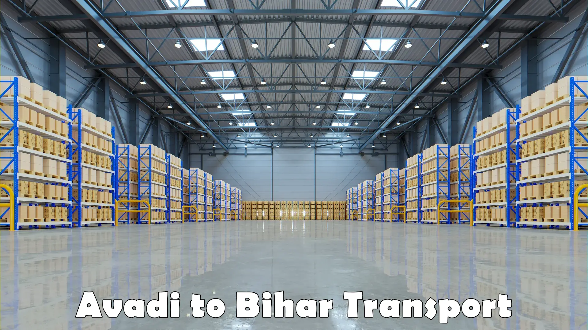 Container transport service Avadi to Vaishali
