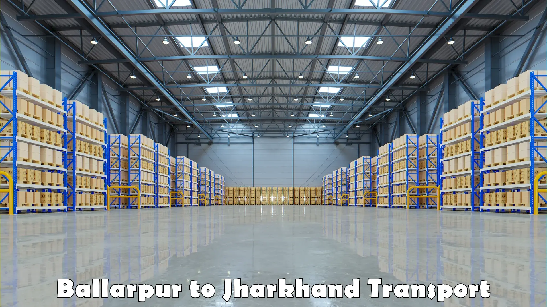 Best transport services in India Ballarpur to Jharkhand