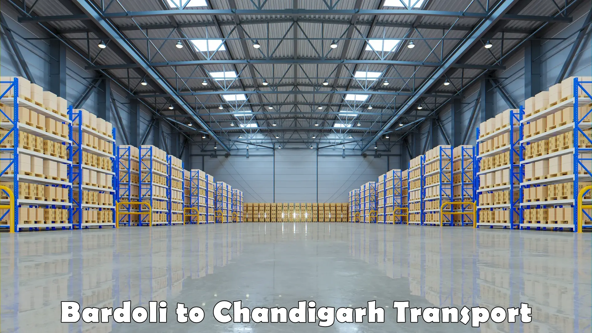 Truck transport companies in India Bardoli to Panjab University Chandigarh