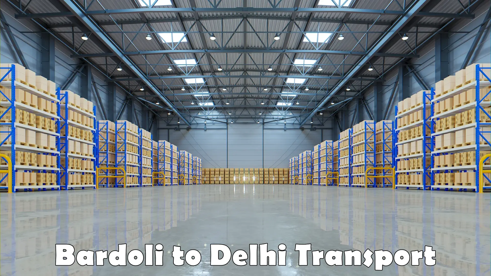 Online transport service Bardoli to Delhi Technological University DTU