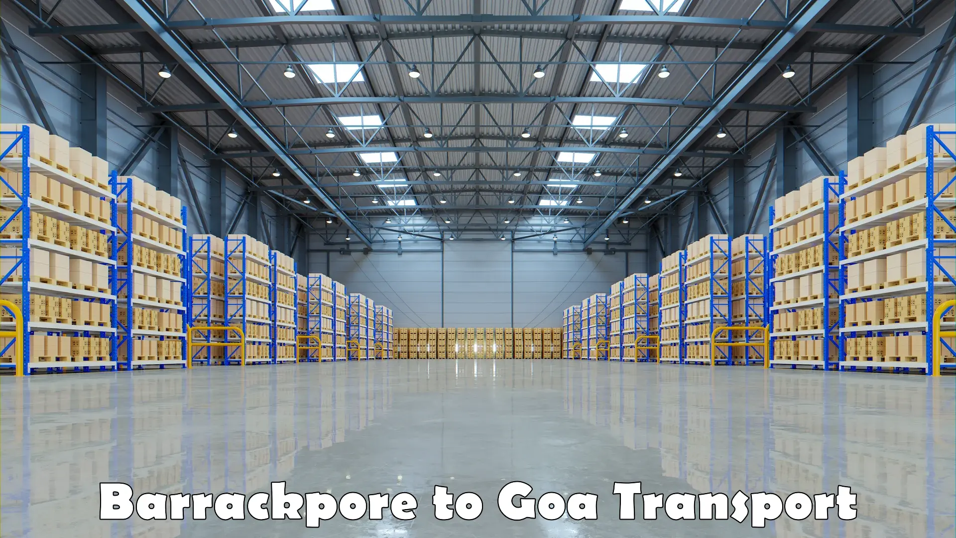 Express transport services Barrackpore to Mormugao Port