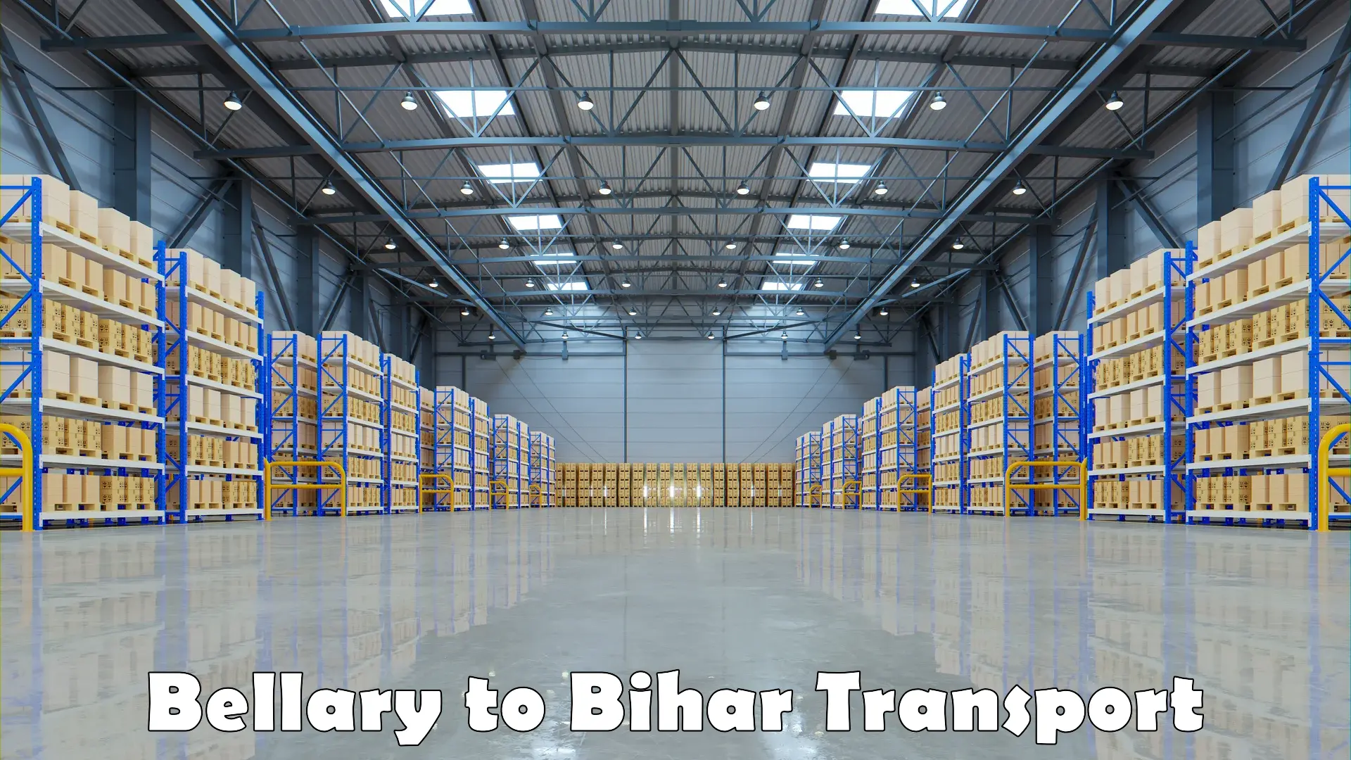 Scooty parcel Bellary to Bihar