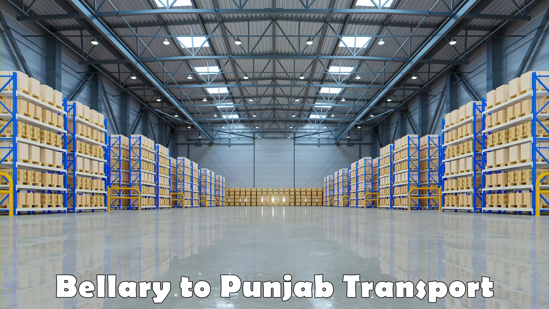 Transport services in Bellary to Punjab